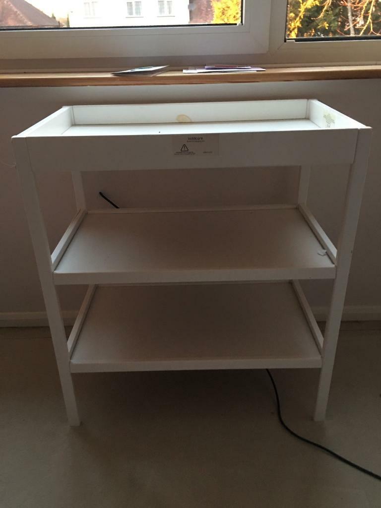 used changing table
